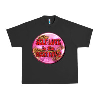 Pigment Black self love is the best love olivia Urban Heavy Tee - OliviaCreatesArt