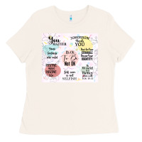Bone it's ok to be not ok Ladies Tee - TumblerDesignByShophia
