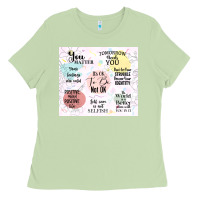 Matcha it's ok to be not ok Ladies Tee - TumblerDesignByShophia