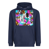 Navy hair stylist Heavyweight Hoodie - AdoDesignShop