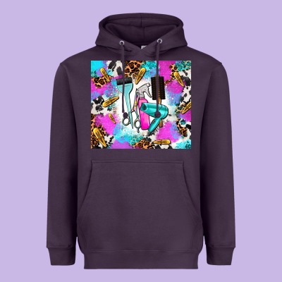 Hair Stylist Heavyweight Hoodie Designed By Adodesignshop