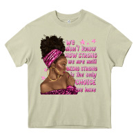 Mossy afro woman cancer Heavy Core Tee - texasbilliewilder