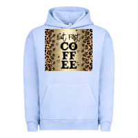 Pigment Grape Ice but first coffee Urban Hoodie - JahusDesignShop
