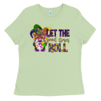 Matcha Let the good times roll with gnome Ladies Tee - HowdyJamesFarm