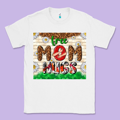 Free Mom Hugs Classic Tee Designed By Tumblerdesignbyshophia