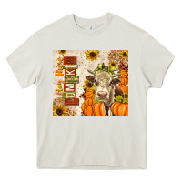 Cream fall hay there pumpkin Heavy Core Tee - texasbilliewilder