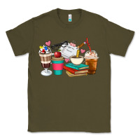 Army Green Teacher Coffee Cups Classic Tee - Artiststas