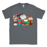 Charcoal Heather Teacher Coffee Cups Classic Tee - Artiststas