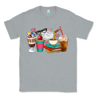 Heather Grey Teacher Coffee Cups Classic Tee - Artiststas