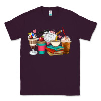Plum Teacher Coffee Cups Classic Tee - Artiststas
