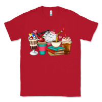 Red Teacher Coffee Cups Classic Tee - Artiststas
