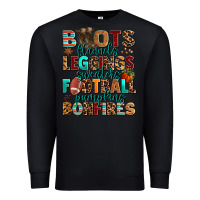 Black boots flannels Premium Sweatshirt - AdoDesignShop