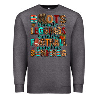 Charcoal Heather boots flannels Premium Sweatshirt - AdoDesignShop