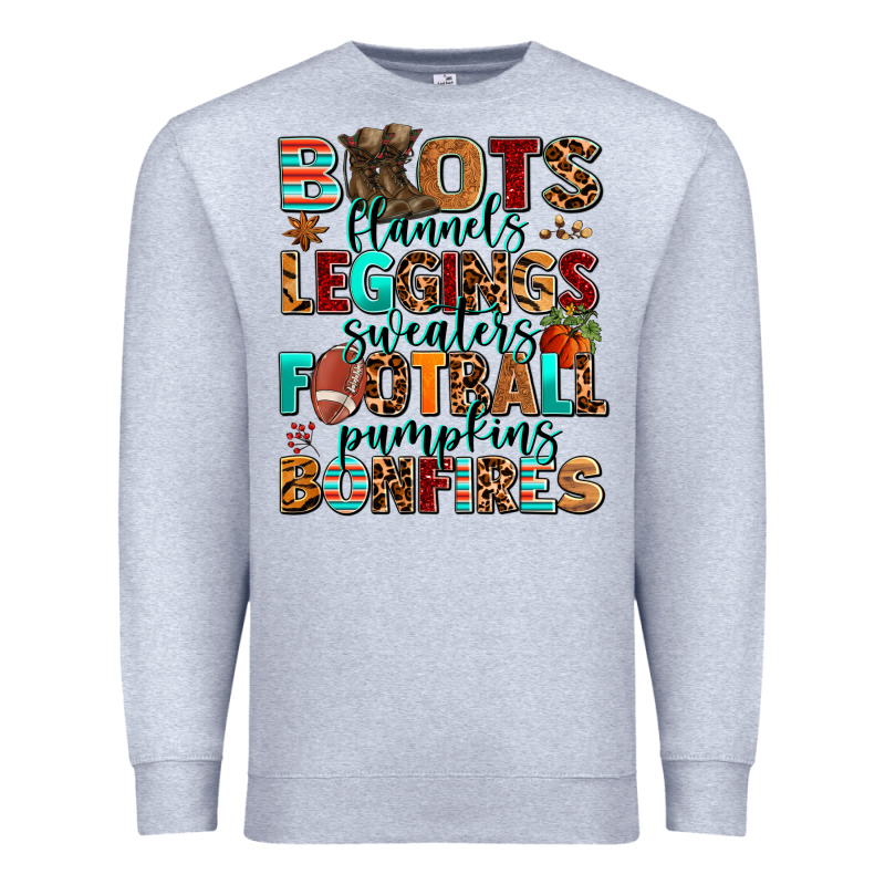 Boots Flannels Premium Sweatshirt by AdoDesignShop | Teevron