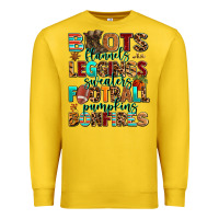 Lemon boots flannels Premium Sweatshirt - AdoDesignShop