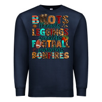Navy boots flannels Premium Sweatshirt - AdoDesignShop