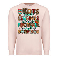 Pale Pink boots flannels Premium Sweatshirt - AdoDesignShop