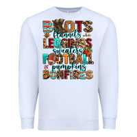 White boots flannels Premium Sweatshirt - AdoDesignShop
