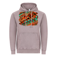Vintage Zinc western aztec background pattern Vintage Hoodie - OliviaCreatesArt
