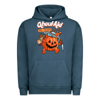 Pigment Midnight Navy cool ghoul aid funny ghoul pumpkin cute meme halloween t shirt Urban Hoodie - maiPhamDesign