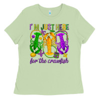 Matcha I'm just here for the Crawfish Ladies Tee - HowdyJamesFarm