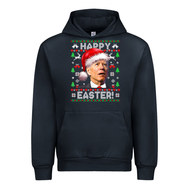 Santa Joe Biden Happy Easter Ugly Christmas Urban Hoodie by maiPhamDesign | Teevron