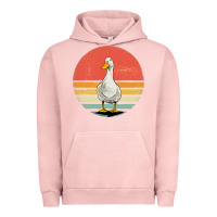 Pigment Salmon Retro Vintage Duck Urban Hoodie - maiPhamDesign