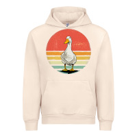 Sandshell Retro Vintage Duck Urban Hoodie - maiPhamDesign