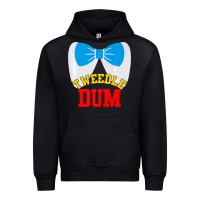 Black tweedle dee dum funny matching halloween costume for couples premium t Urban Hoodie - maiPhamDesign