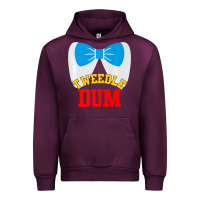 Mauve Wine tweedle dee dum funny matching halloween costume for couples premium t Urban Hoodie - maiPhamDesign