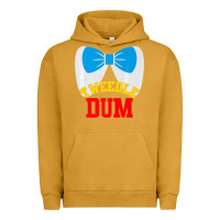 Pigment Peanut Butter tweedle dee dum funny matching halloween costume for couples premium t Urban Hoodie - maiPhamDesign