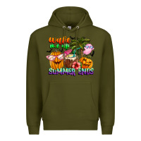 Army Green With God All Things Are Possible Summer Premium Hoodie - CowhideDigitalArt