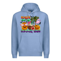 Colony Blue With God All Things Are Possible Summer Premium Hoodie - CowhideDigitalArt
