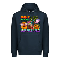 Navy With God All Things Are Possible Summer Premium Hoodie - CowhideDigitalArt