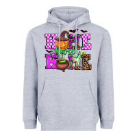 Heather Grey halloween home sweet home Heavyweight Hoodie - AdoDesignShop