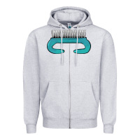 Heather Grey nail brush Zipper Hoodie - BarkalooDesign