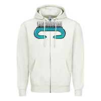 Oatmeal Heather nail brush Zipper Hoodie - BarkalooDesign