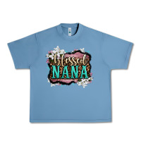Pebble Blue blessed nana Urban Heavy Tee - OliviaCreatesArt