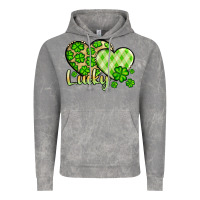 Cloud Rock St. Patrick's Lucky hearts Vintage Hoodie - OliviaCreatesArt