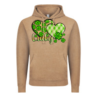 Vintage Coffee St. Patrick's Lucky hearts Vintage Hoodie - OliviaCreatesArt