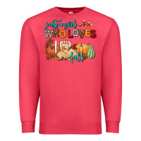 Cardinal just a girl who loves fall Premium Sweatshirt - AdoDesignShop