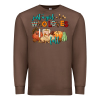 Chestnut just a girl who loves fall Premium Sweatshirt - AdoDesignShop