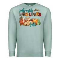Seafoam just a girl who loves fall Premium Sweatshirt - AdoDesignShop