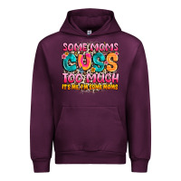 Mauve Wine some moms too much it's me,i'm some moms Urban Hoodie - JahusDesignShop