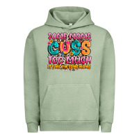 Pigment Oil Green some moms too much it's me,i'm some moms Urban Hoodie - JahusDesignShop