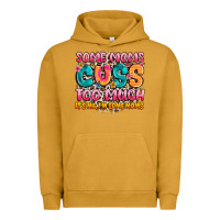 Pigment Peanut Butter some moms too much it's me,i'm some moms Urban Hoodie - JahusDesignShop