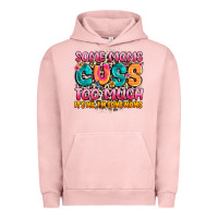 Pigment Salmon some moms too much it's me,i'm some moms Urban Hoodie - JahusDesignShop