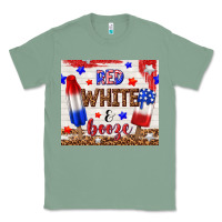 Sage red white and booze Classic Tee - TumblerDesignByShophia