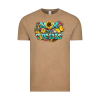 Vintage Coffee Mom of twins sunflower mothers day Vintage Tee - HowdyJamesFarm