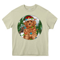 Mossy Toy Poodle And Farm Heavy Core Tee - RanaPortraitStore